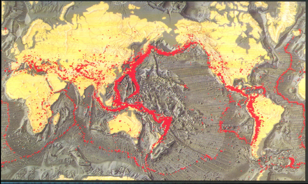 世界地震分布详图图片